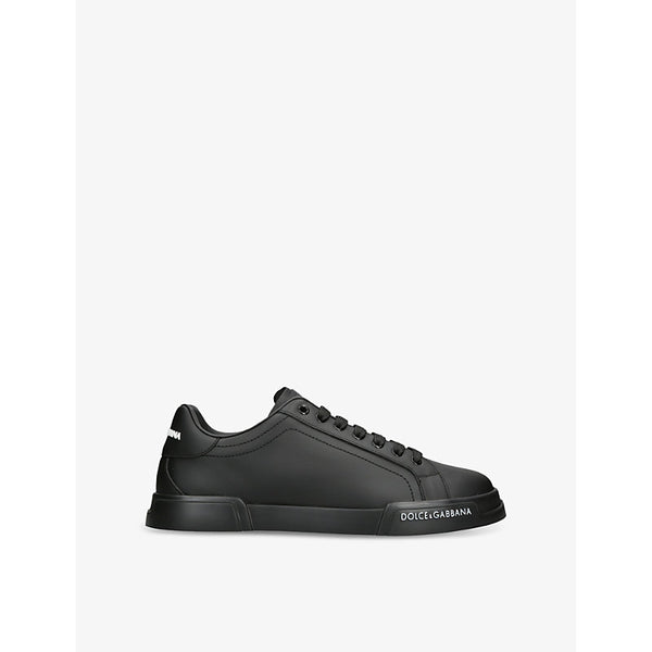 Dolce & Gabbana Portofino Low-Top Leather Trainers