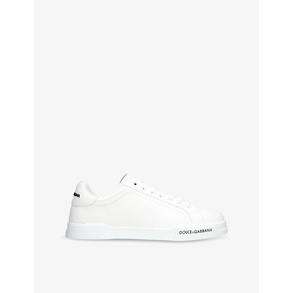 Dolce & Gabbana Portofino Low-Top Leather Trainers