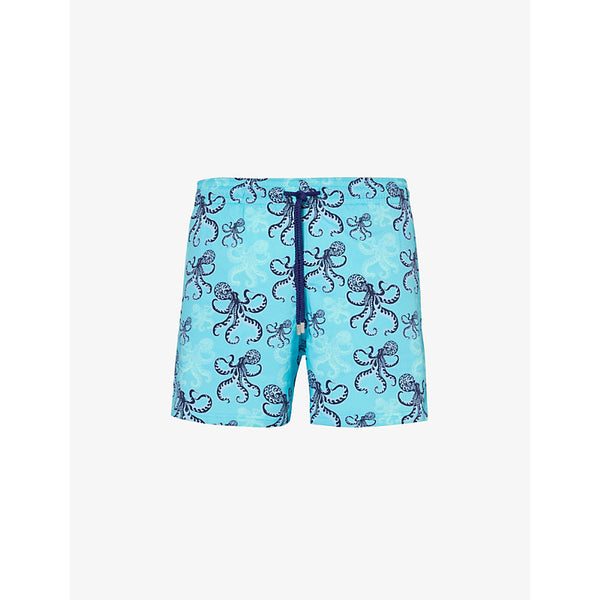 Vilebrequin Moorise brand-patch stretch-woven swim shorts