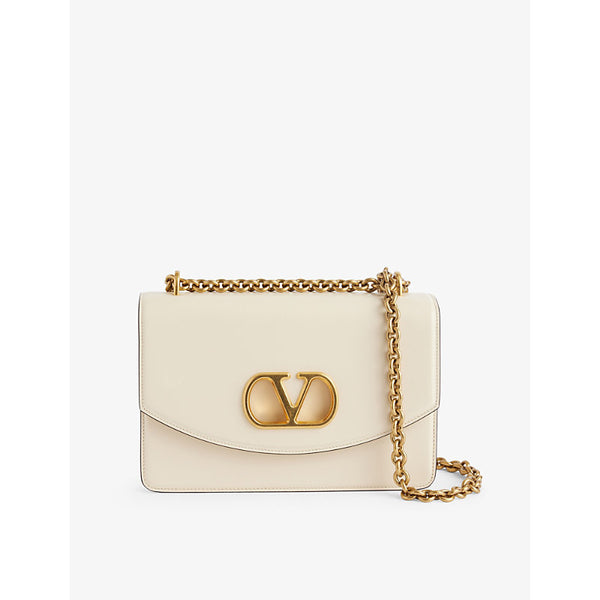 Valentino Garavani Vain Leather Shoulder Bag