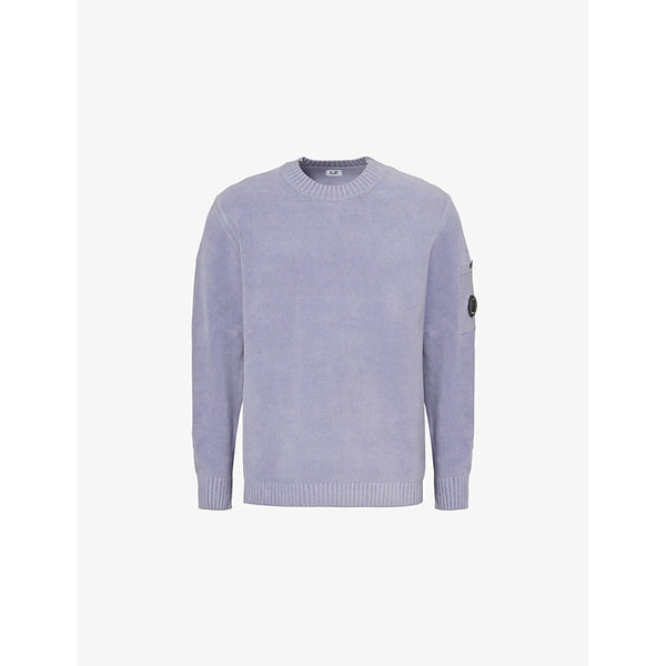 C.P. Company Chenille Crewneck Cotton Jumper