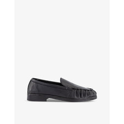 Alohas Marty pleated leather loafers | Alohas