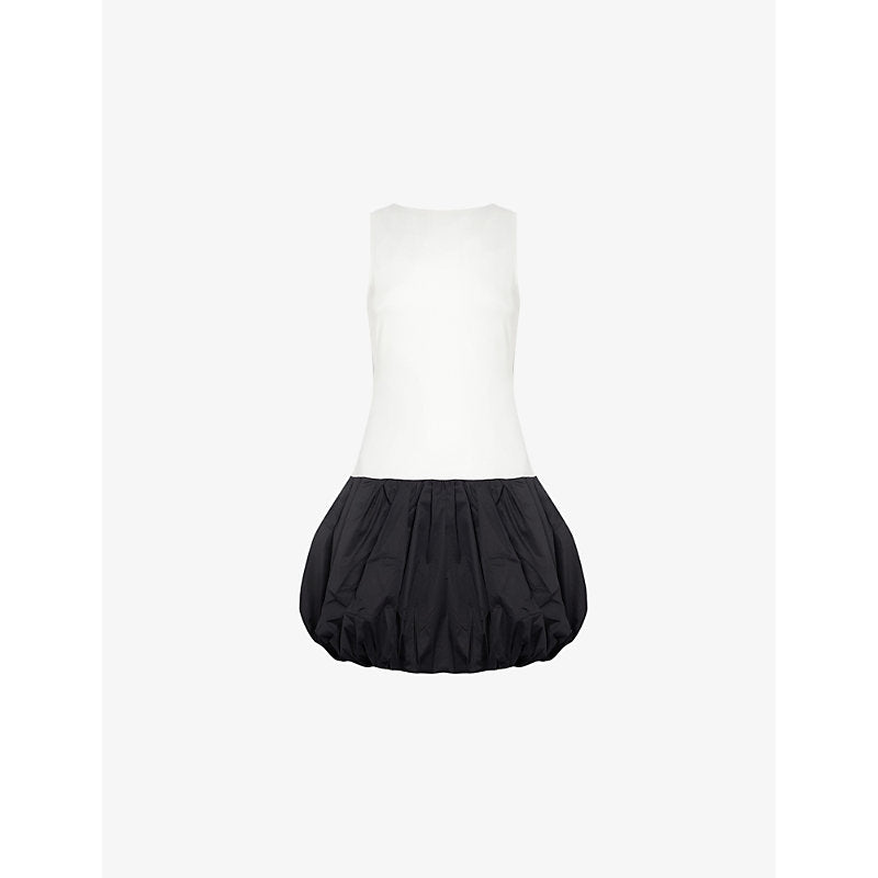 Amy Lynn Robyn puffball stretch-cotton mini dress | AMY LYNN