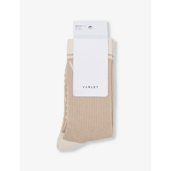 Varley Kendrick Grip-Sole Cotton-Blend Knitted Socks