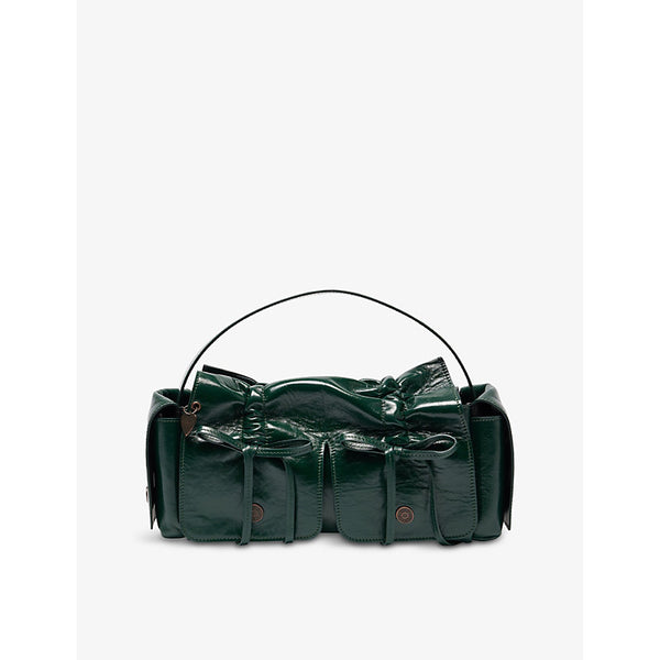 Acne Studios Multipocket leather shoulder bag