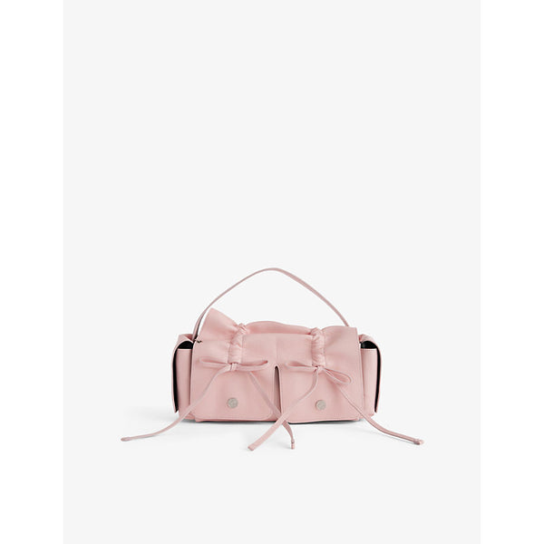 Acne Studios Multipocket Lux Leather Shoulder Bag