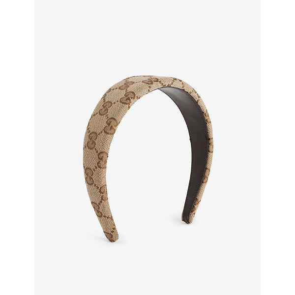 Gucci Original GG Padded Canvas Headband