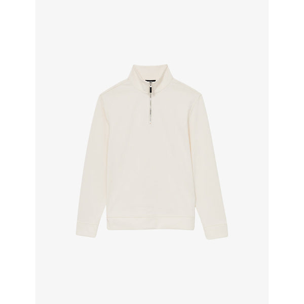 Reiss Creek half-zip corduroy shirt