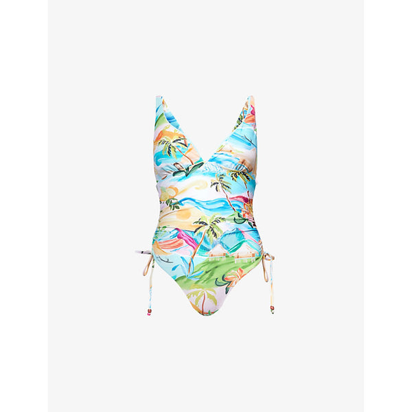 Seafolly South Pacific Drawstring Swimsuit