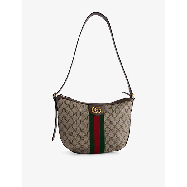 Gucci Ophidia Small Coated-Canvas Crossbody Bag