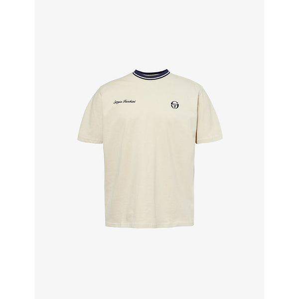 Sergio Tacchini Gobert logo-embroidered cotton T-shirt