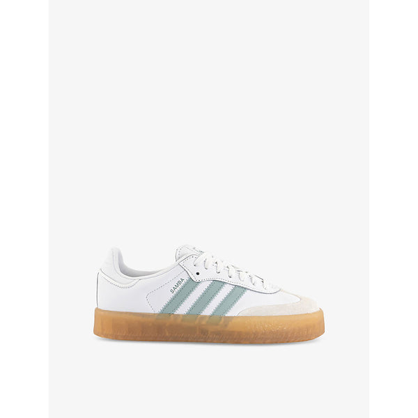 Adidas Sambae Leather Low-Top Trainers