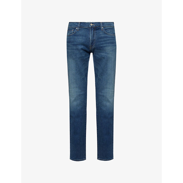 Citizens Of Humanity Adler Brand-Patch Tapered-Leg Regular-Fit Stretch-Denim Jeans