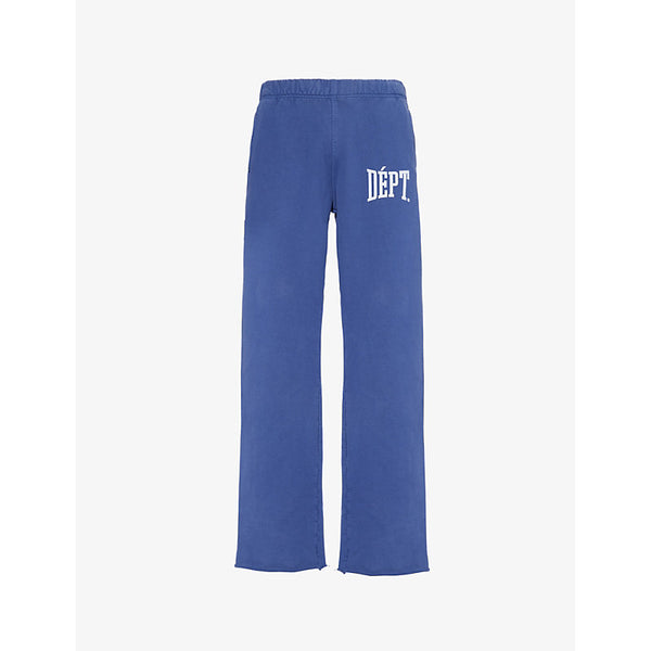 Gallery Dept Two-Slip-Pockets Straight-Leg Relaxed-Fit Cotton-Jersey Jogging Bottoms