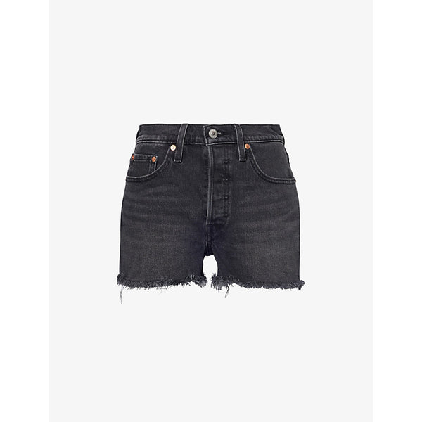 Levis 501 Original High-Rise Denim Shorts