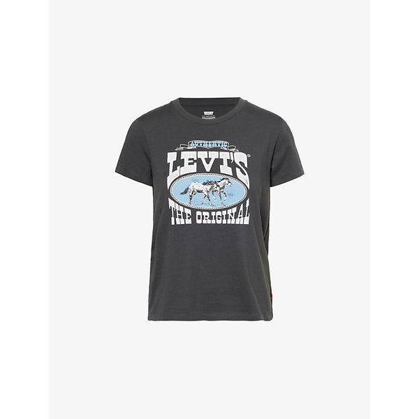 Levis Graphic-Print Short-Sleeve Cotton T-Shirt