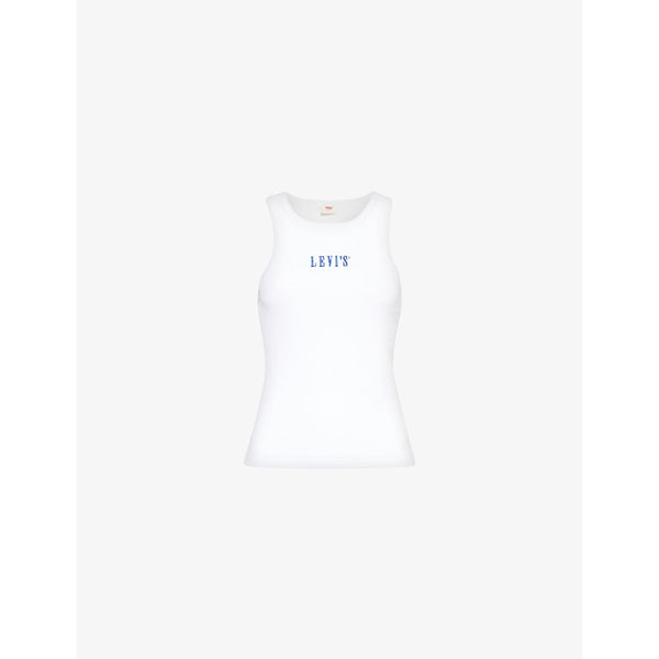 Levis Gemini Ribbed Cotton-Jersey Top