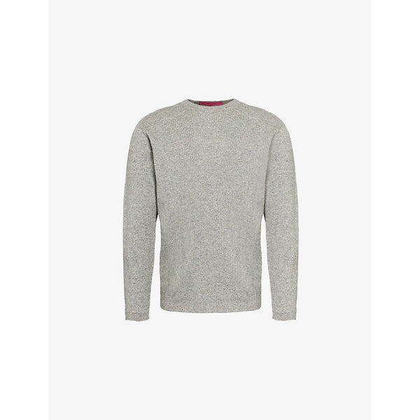 The Elder Statesman Heavy Delicash Crew-Neck Cashmere and Silk-Blend Jumper