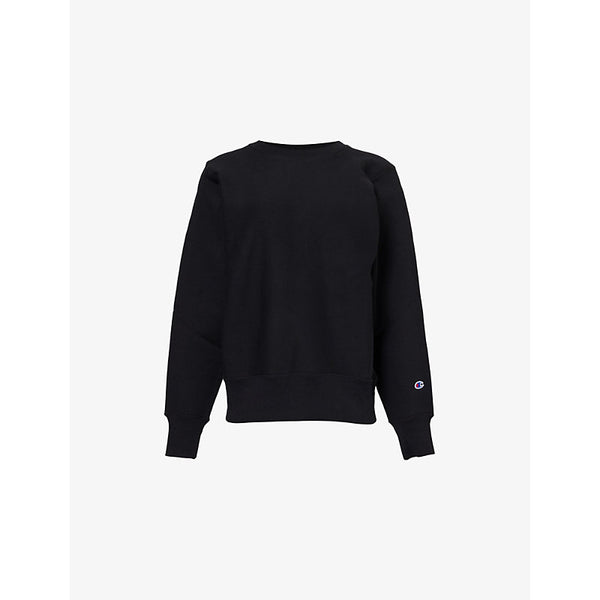 Champion Round-Neck Relaxed-Fit Cotton-Blend Sweatshirt