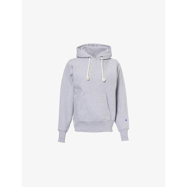 Champion Drawstring-Hood Relaxed-Fit Cotton-Blend Hoody