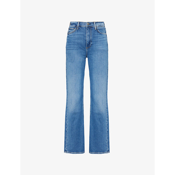 Rag & Bone Peyton Flared-Leg Mid-Rise Stretch-Denim Jeans