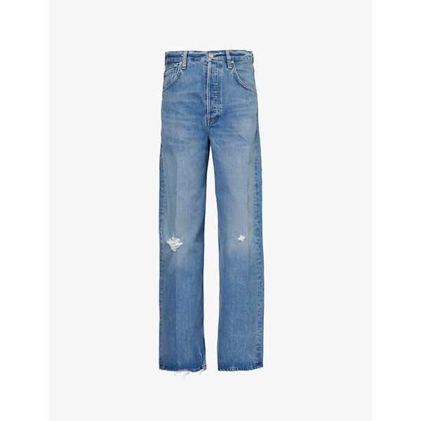 Citizens Of Humanity Ayla Baggy wide-leg high-rise denim jeans