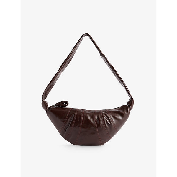 Lemaire Croissant Medium Coated-Cotton Cross-Body Bag