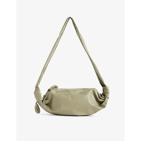 Lemaire Small Soft Croissant Leather Shoulder Bag