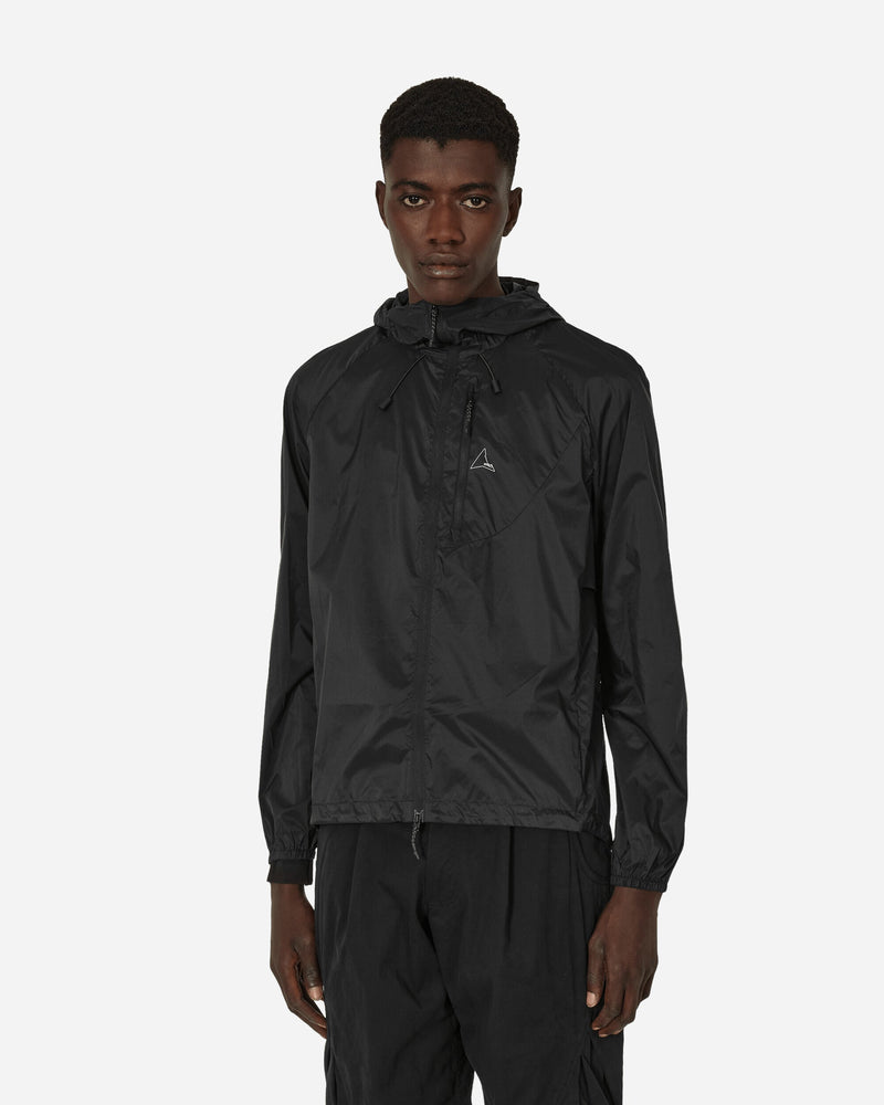 ROA Over Packable Windbreaker Black Reflective