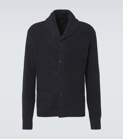 RRL Ribbed-knit cotton cardigan