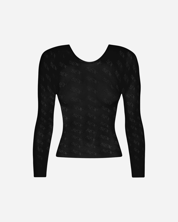 R & M Leathers Women s Lust Longsleeve Top Black