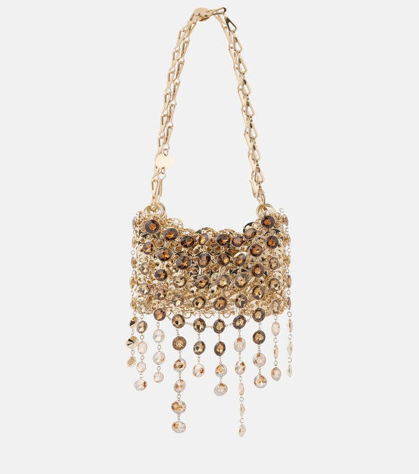 Rabanne 1969 Nano embellished shoulder bags