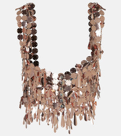 Rabanne Embellished bralette