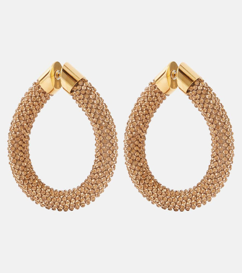 Rabanne Pixel Tube earrings | LYBSTORE