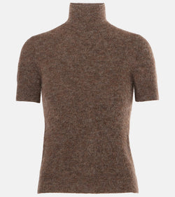 Ralph Lauren Collection Wool-blend turtleneck top