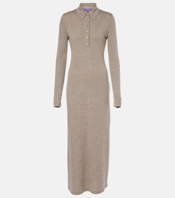 Ralph Lauren Collection Wool jersey polo dress | LYBSTORE