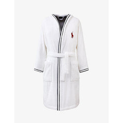 Womens Ralph Lauren Home Rylan stripe cotton-towelling robe