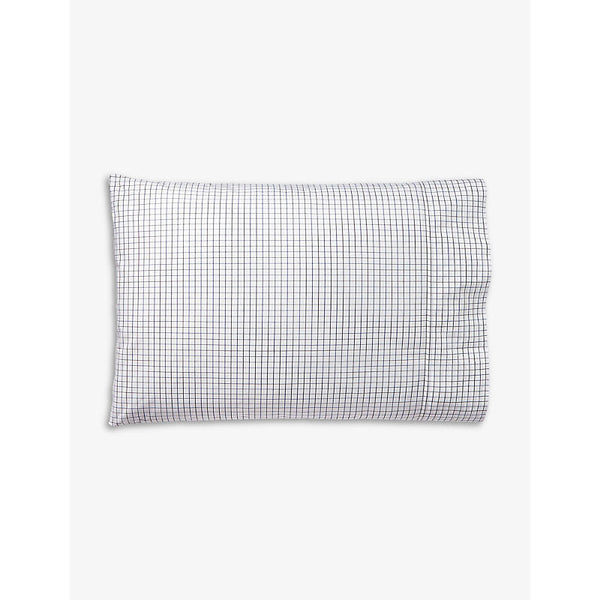 Ralph Lauren Home Tattersall check-print organic-cotton standard pillowcase 75cm x 50cm