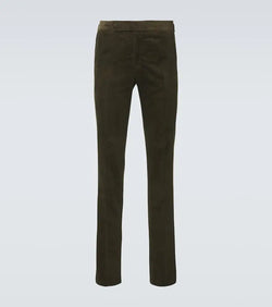 Ralph Lauren Purple Label Cotton corduroy slim pants