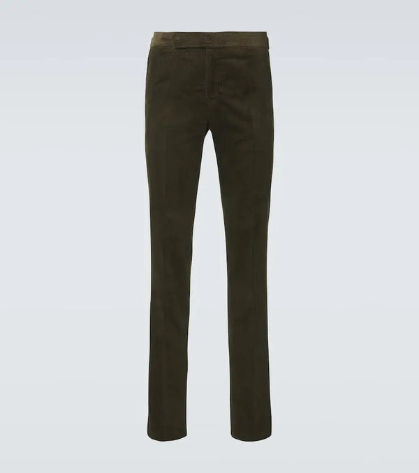 Ralph Lauren Purple Label Cotton corduroy slim pants