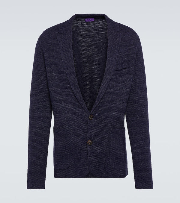 Ralph Lauren Purple Label Linen-blend cardigan