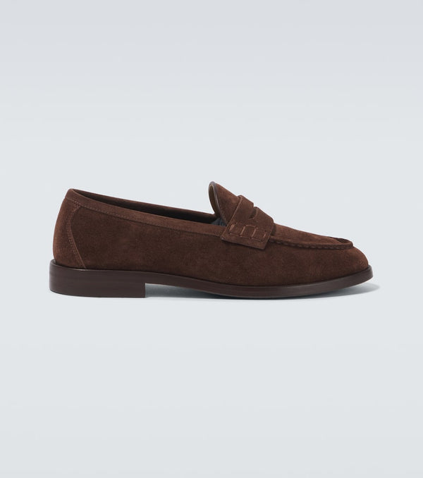 Ralph Lauren Purple Label Suede penny loafers