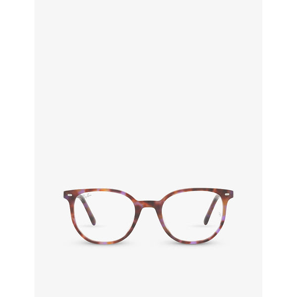 Ray-Ban Elliot tortoiseshell-frame acetate optical glasses | LYBSTORE