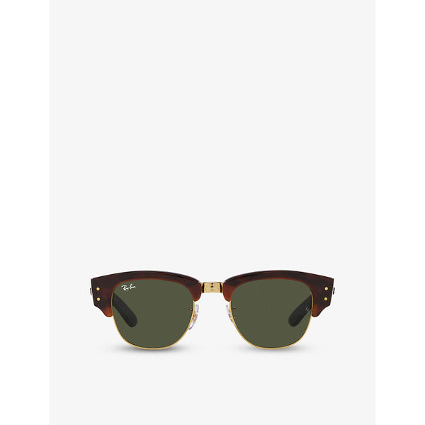 Womens Ray-Ban Mega Clubmaster square-frame acetate sunglasses