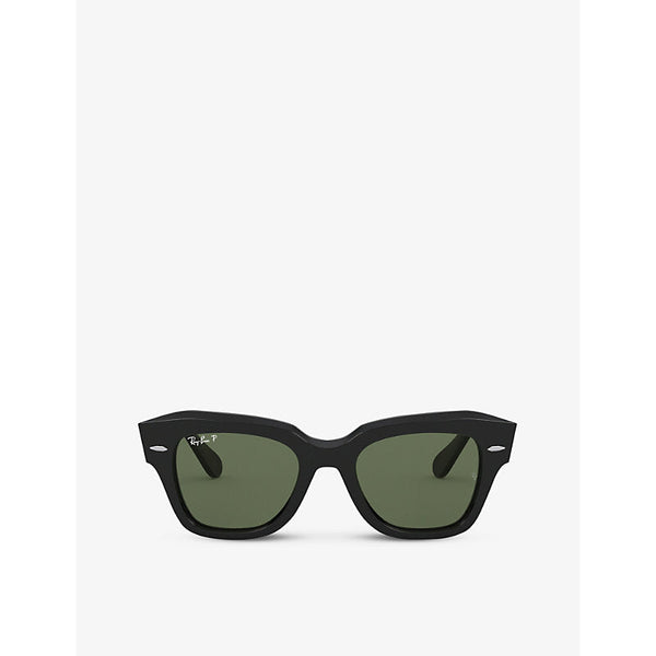 Ray-Ban RB2186 rectangular-frame sunglasses | LYBSTORE