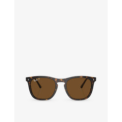 Ray-Ban RB2210 square-frame propionate sunglasses