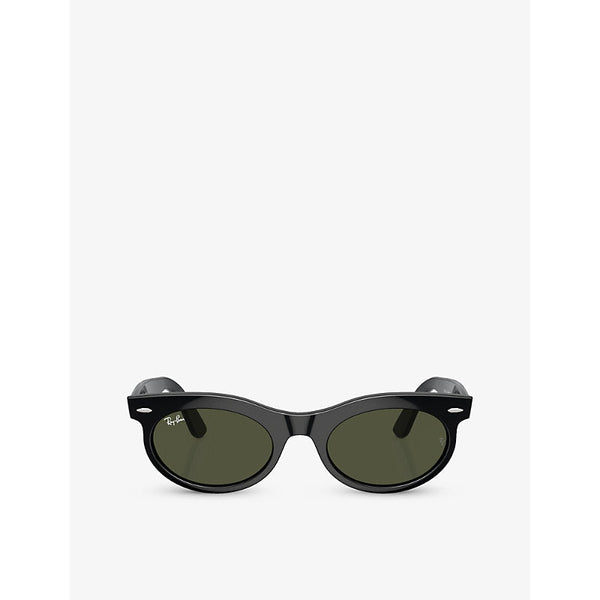 Ray-Ban RB2242 Wayfarer Oval-frame propionate sunglasses | LYBSTORE