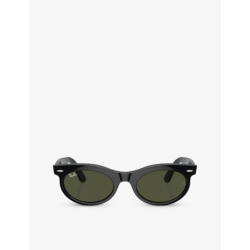 Ray-Ban RB2242 Wayfarer Oval-frame propionate sunglasses