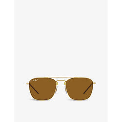 Ray-Ban RB3588 square-frame acetate sunglasses