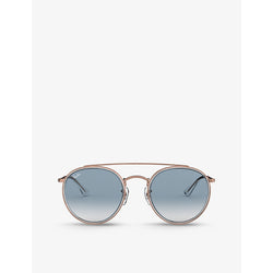 Ray-Ban RB3647N phantos-frame metal sunglasses